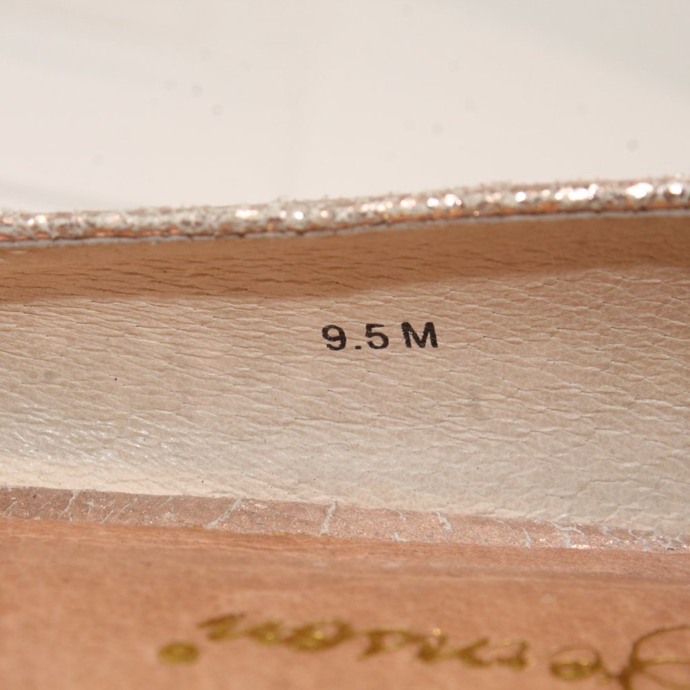 Matt Bernson Womens 10M Izabel Gold Flats Hidden Wedge Nubuck Leather Slip On - Picture 11 of 13